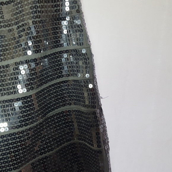 Wow Couture Silver Gray BodyCon Dress SZ S - Picture 2 of 4